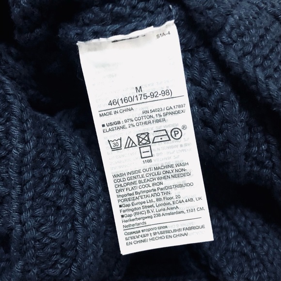 NWT Banana Republic Knit Sweater Tank Tamra Dark Navy Blue NEW - Picture 11 of 16